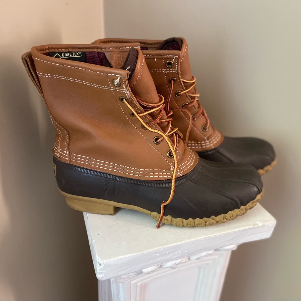 Sz 8 Mens LL Bean Gortex thinsulate Boots